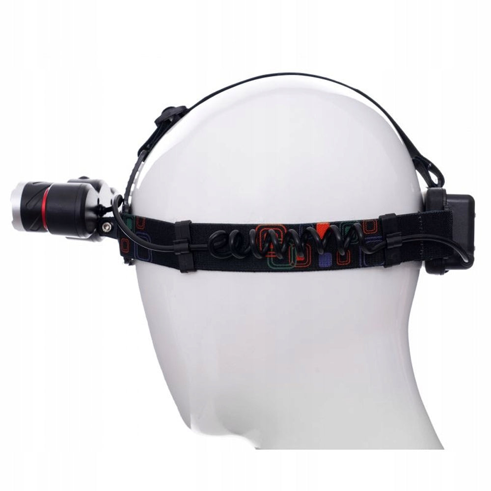 eGospodari.ro % Lanterna LED pentru cap KRAFT Profi K1245, raza de actiune 500m