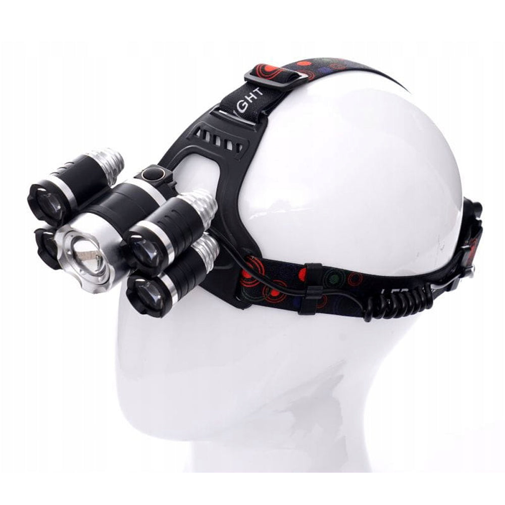 eGospodari.ro % Lanterna LED pentru cap KRAFT Profi K1248, raza de actiune 500m