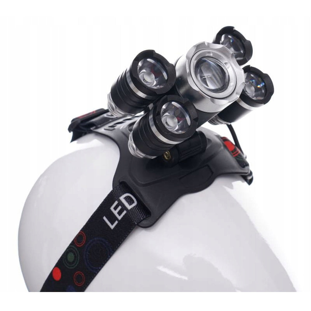 eGospodari.ro % Lanterna LED pentru cap KRAFT Profi K1248, raza de actiune 500m