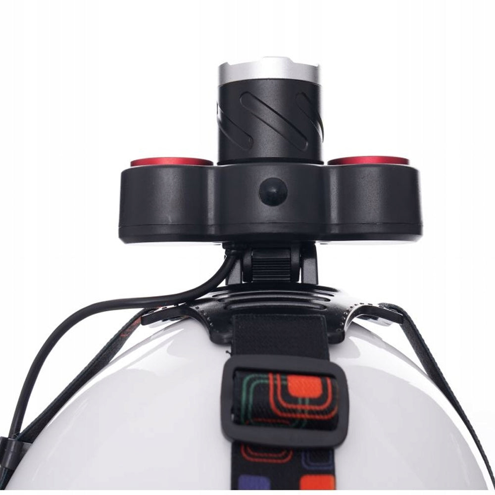 eGospodari.ro % Lanterna LED pentru cap KRAFT Profi K1245, raza de actiune 500m