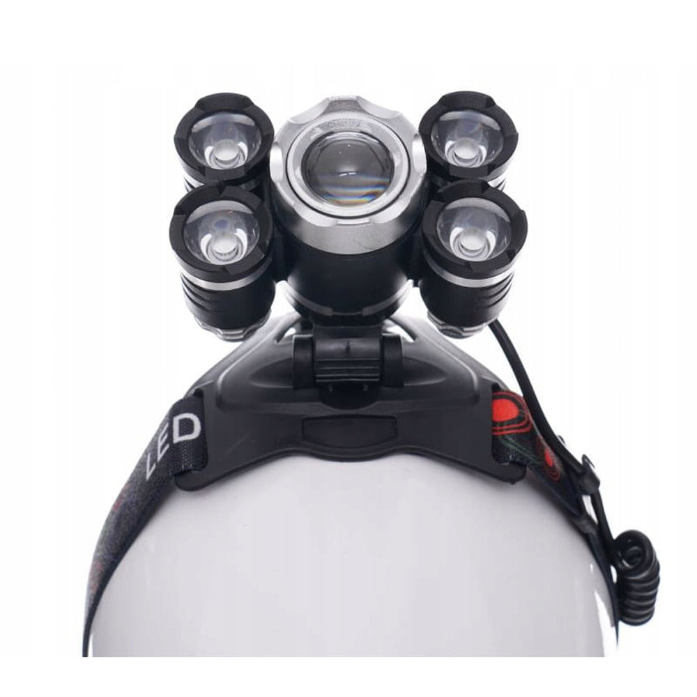 eGospodari.ro % Lanterna LED pentru cap KRAFT Profi K1248, raza de actiune 500m