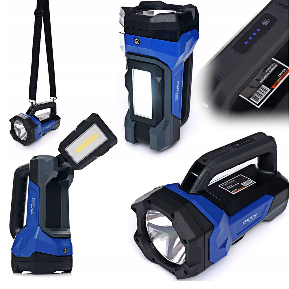 eGospodari.ro % Lanterna reincarcabila KRAFT Profi K1262, 1000Lm, baterie 8000mAh