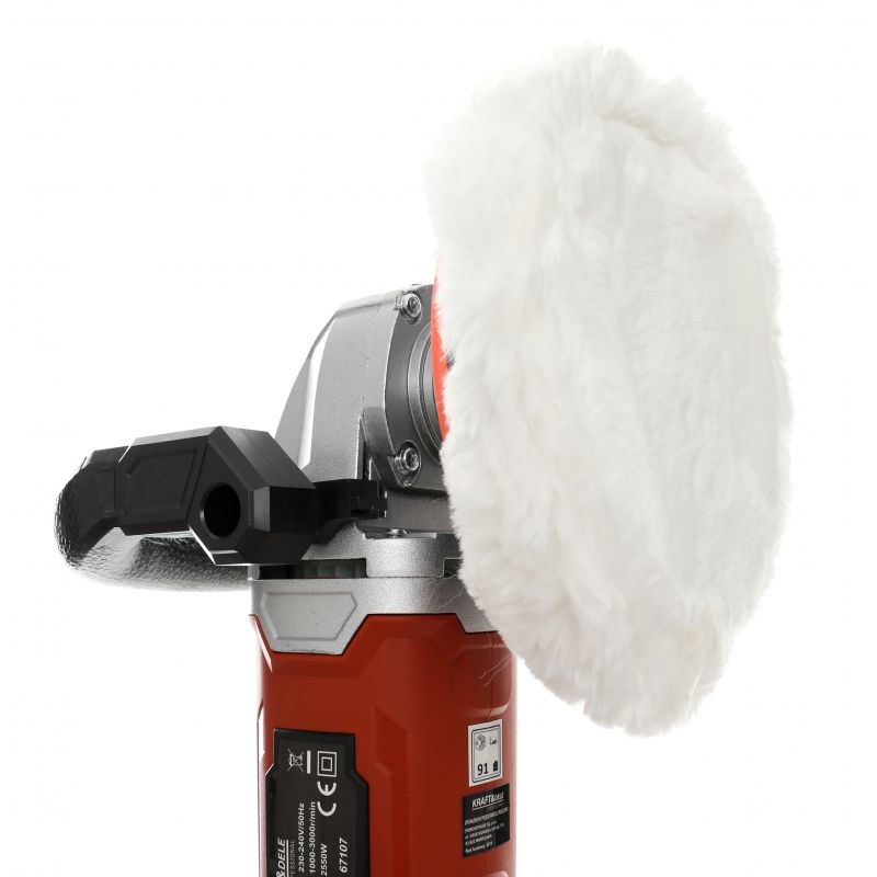 eGospodari.ro % Masina de lustruit-polisat-slefuit KRAFT Profi K3054, 2550 W, 180 mm, turatie reglabila