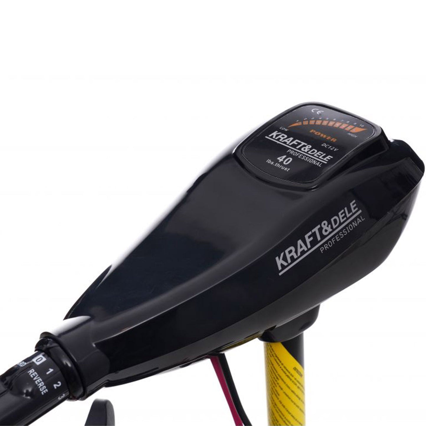 eGospodari.ro % Motor barca cu elice, pe acumulator 12V, KRAFT Profi K5306, 12V, 414W NU include acumulator