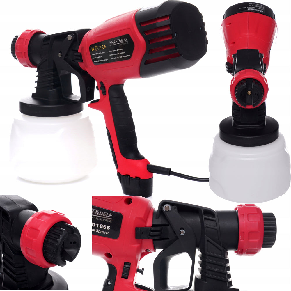 eGospodari.ro % Pistol de vopsit KRAFT Profi K1655, electric 450W, Փ 4 mm, 1000ml