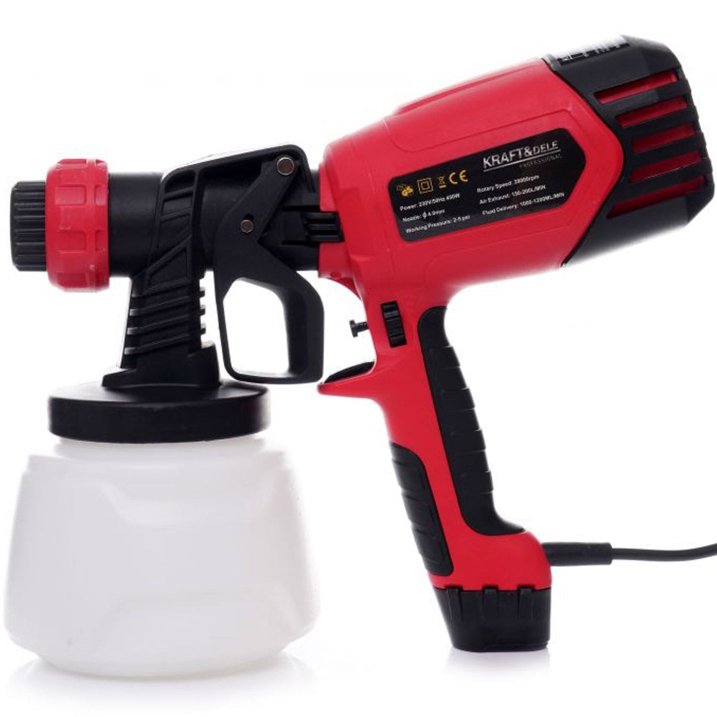 eGospodari.ro % Pistol de vopsit KRAFT Profi K1655, electric 450W, Փ 4 mm, 1000ml