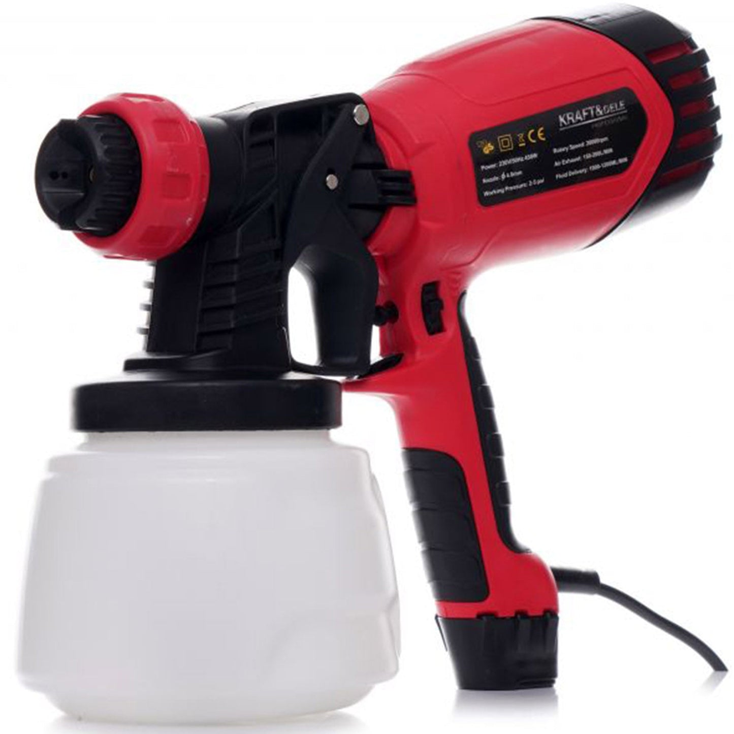 eGospodari.ro % Pistol de vopsit KRAFT Profi K1655, electric 450W, Փ 4 mm, 1000ml