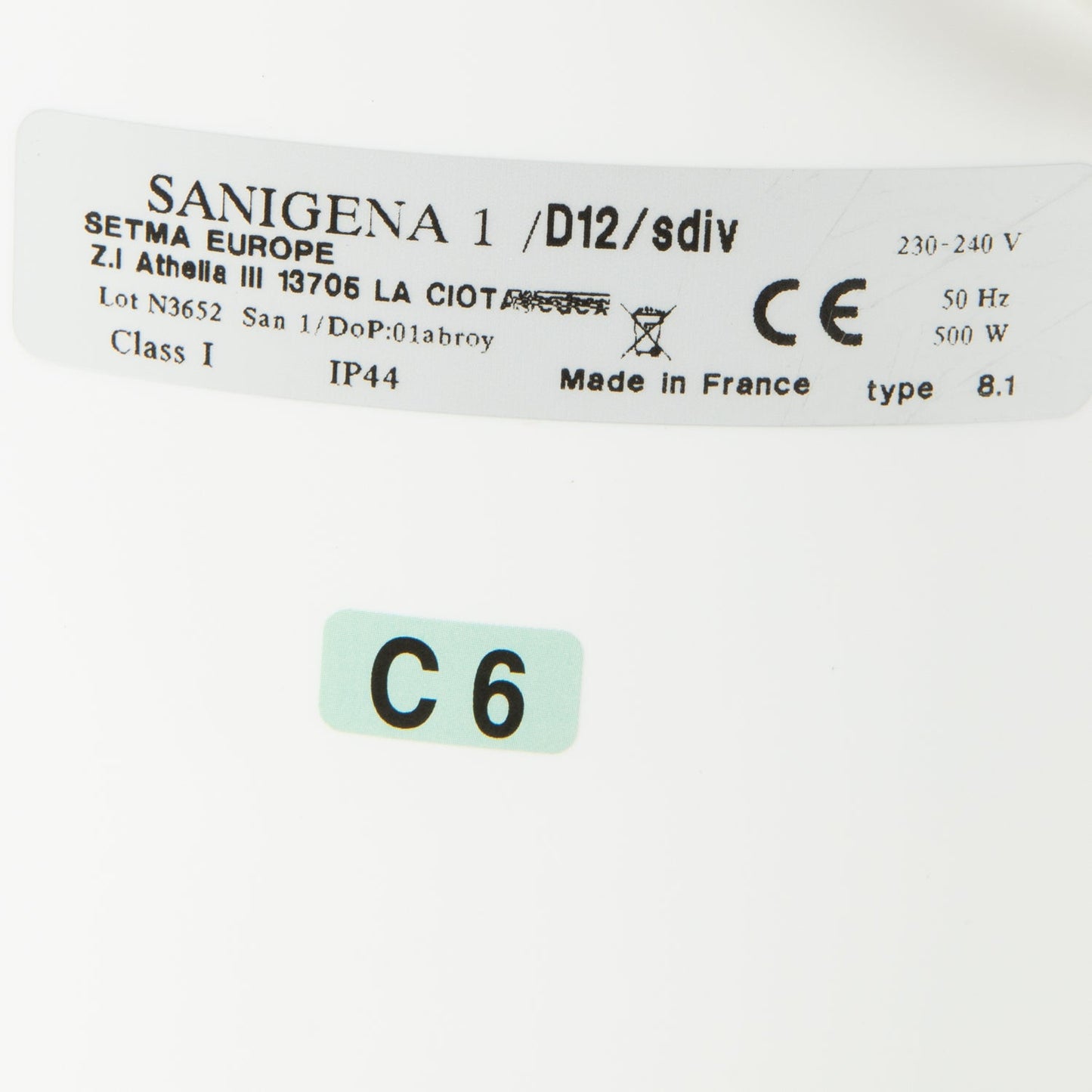 eGospodari.ro % Pompa WC OMNI Polonia Sanigena1, 500W, 80 l/min