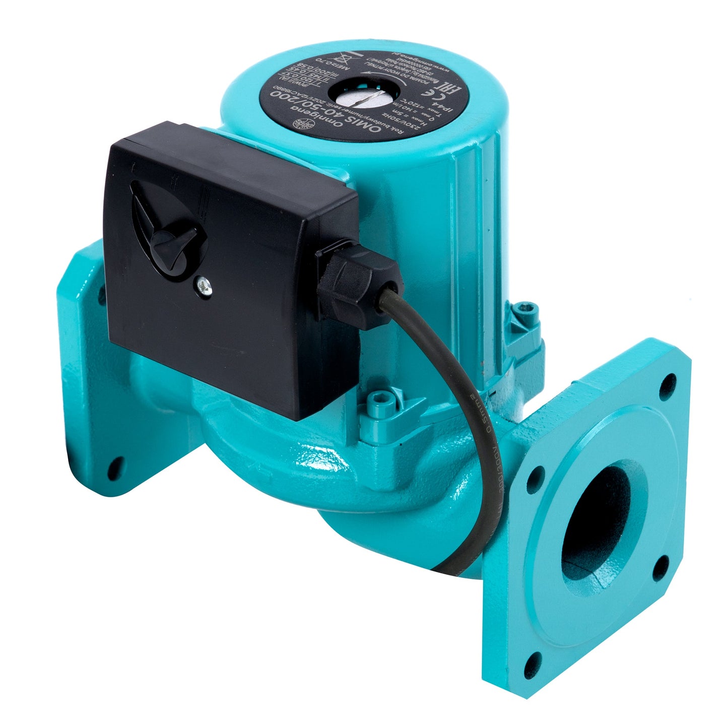 eGospodari.ro % Pompa recirculare centrala OMNI Polonia OMIS 40-50/200, debit 140l/min, putere 200W