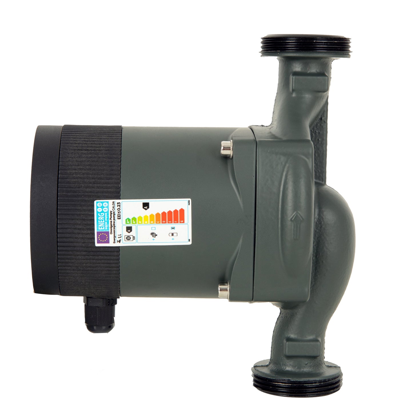eGospodari.ro % Pompa recirculare centrala OMNI Polonia CALDA 25-40/180, debit 42l/min, putere 30W