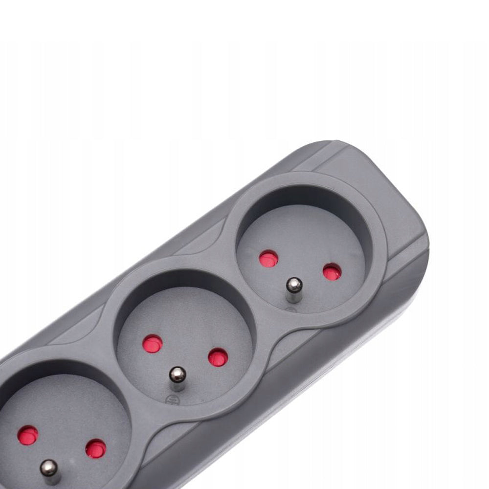eGospodari.ro % Prelungitor electric 1.5m cu intrerupator KRAFT Profi K4033, 5 prize, 2 mufe USB