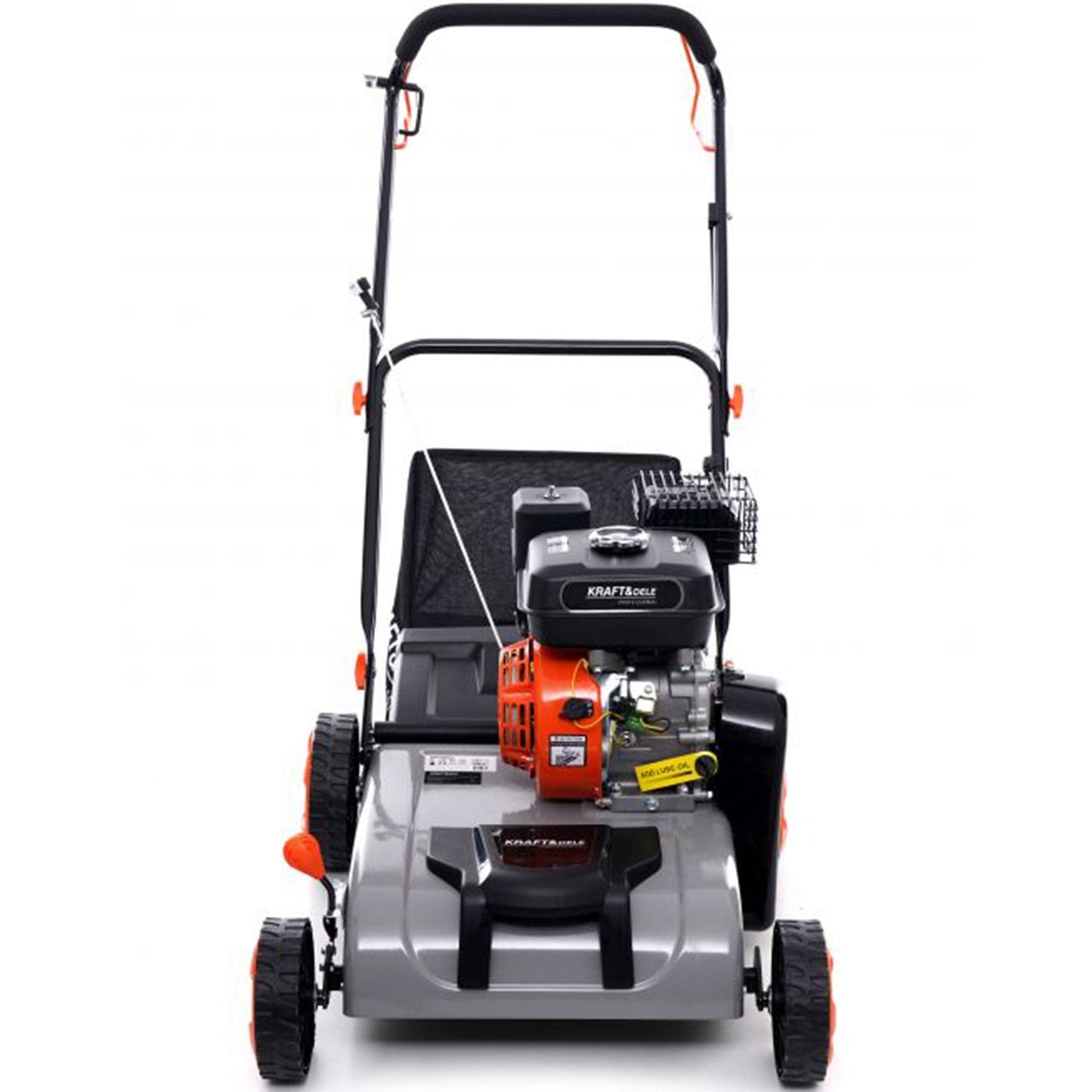 eGospodari.ro % Scarificator-aerator gazon cu motor pe benzina 4 timpi, KRAFT Profi K5191 5.2CP, 3.8KW, latime lucru 38cm