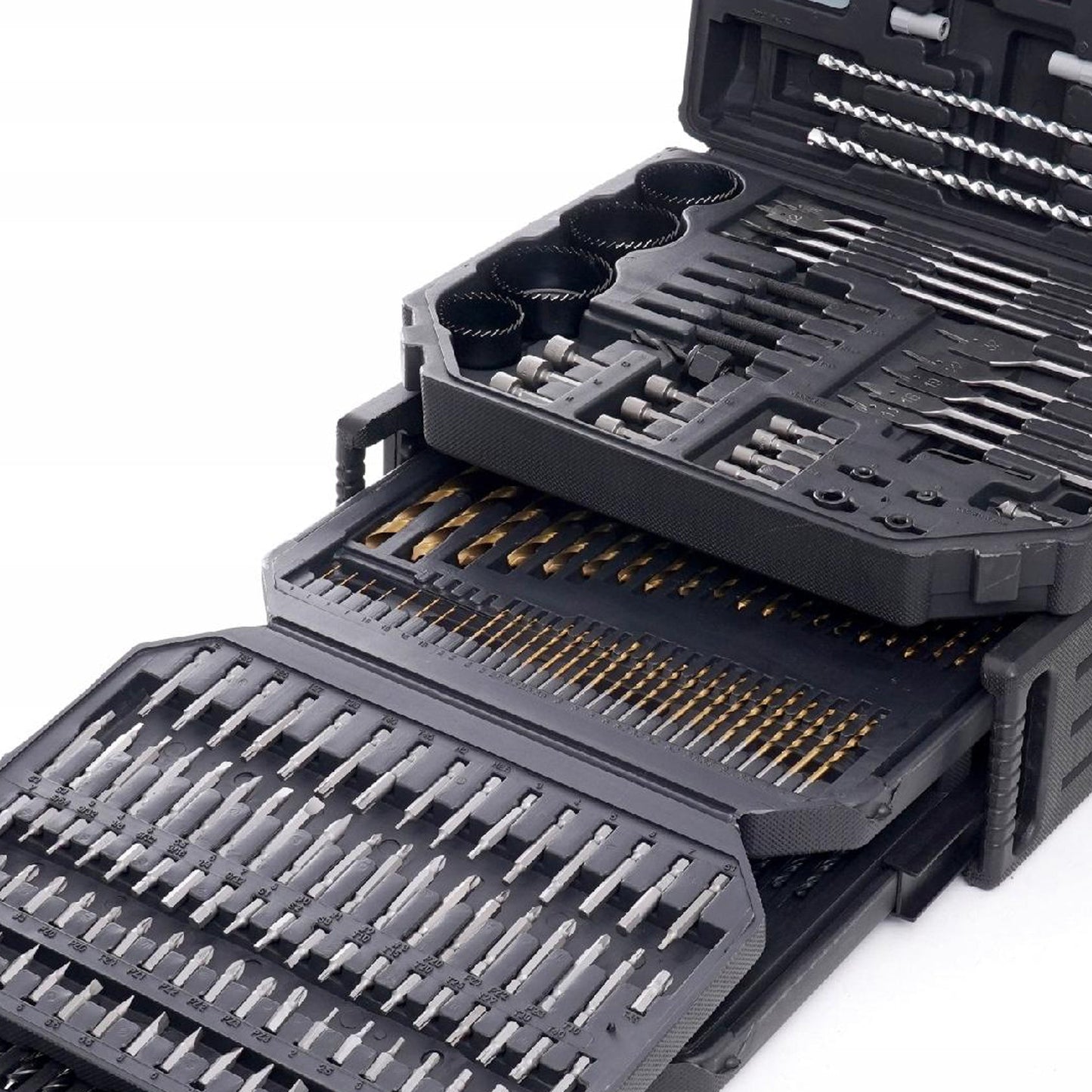 eGospodari.ro % SET PROFESIONAL burghie metal, burghie zidarie, carote, biti KRAFT Profi K998