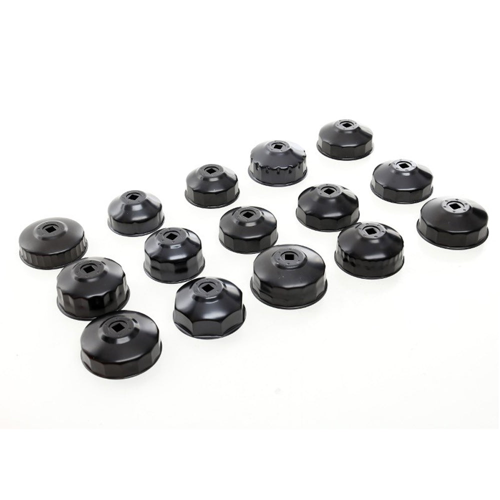 eGospodari.ro % SET TUBULARE capace desfacere filtre de ulei auto KRAFT Profi K10502, include 28+1 elemente, DRIVE 1/2" si 3/4"