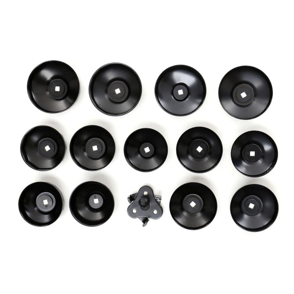 eGospodari.ro % SET TUBULARE capace desfacere filtre de ulei auto KRAFT Profi K10502, include 28+1 elemente, DRIVE 1/2" si 3/4"