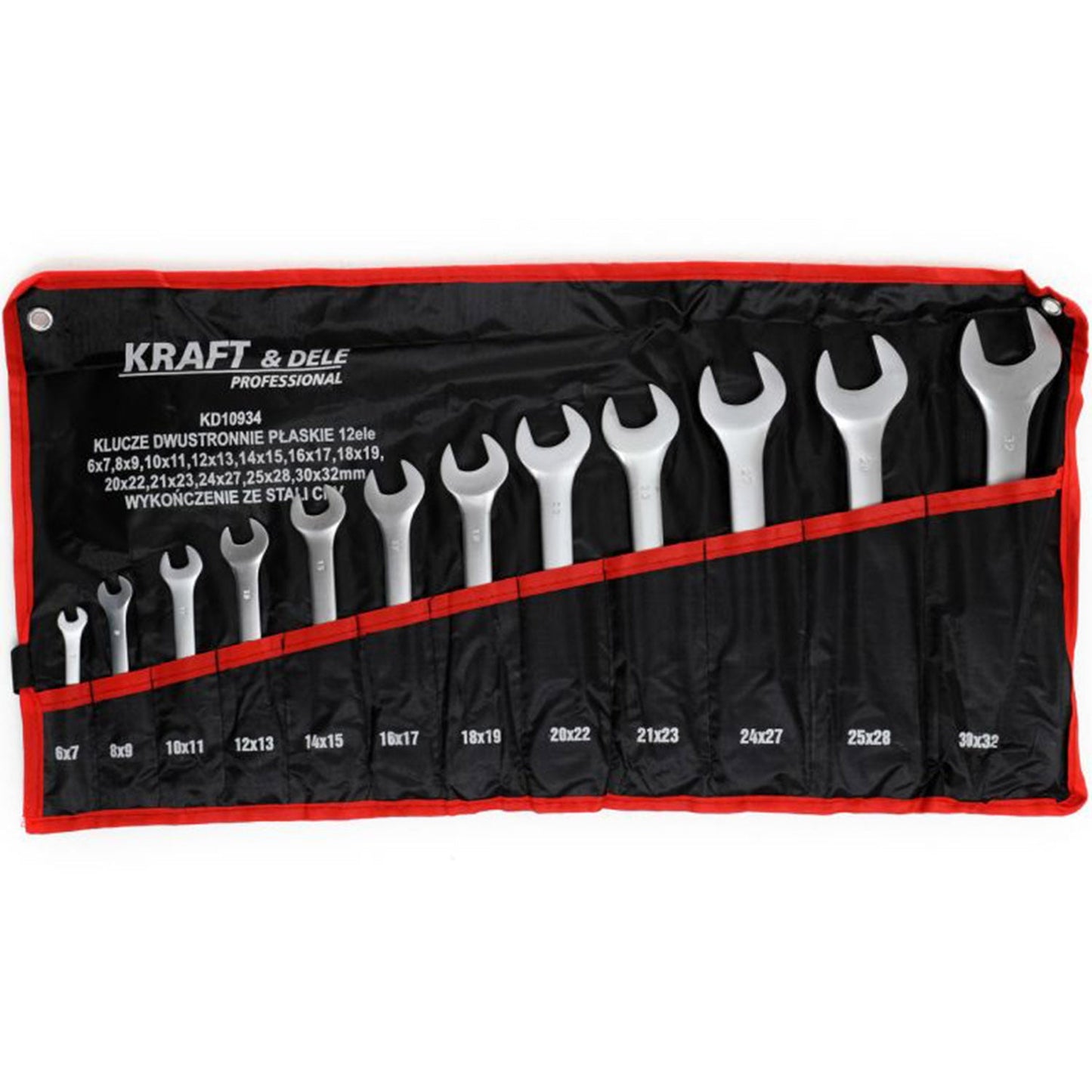 eGospodari.ro % Set chei fixe, 12 piese, KRAFT Profi K10934, 6-32MM