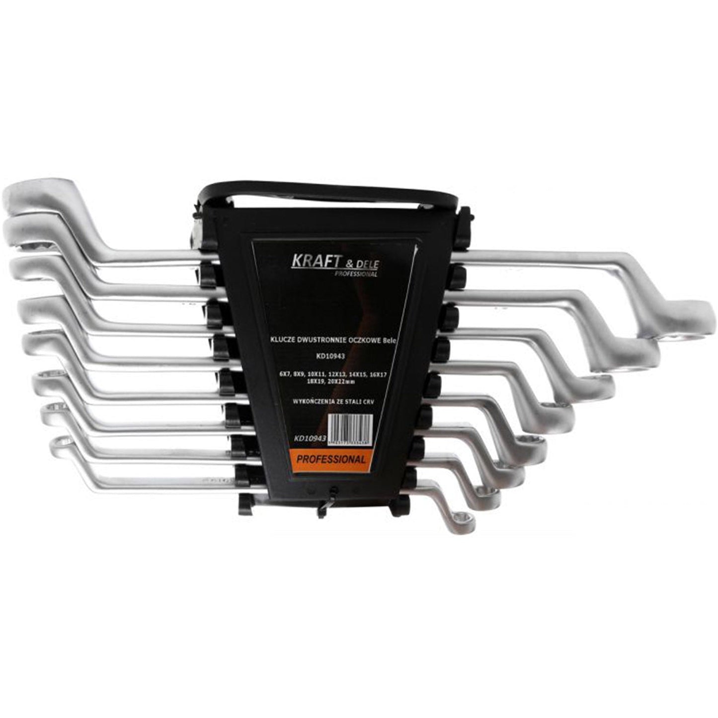 eGospodari.ro % Set chei inelare cu cot, 8 piese, KRAFT Profi K10943, 6-22MM