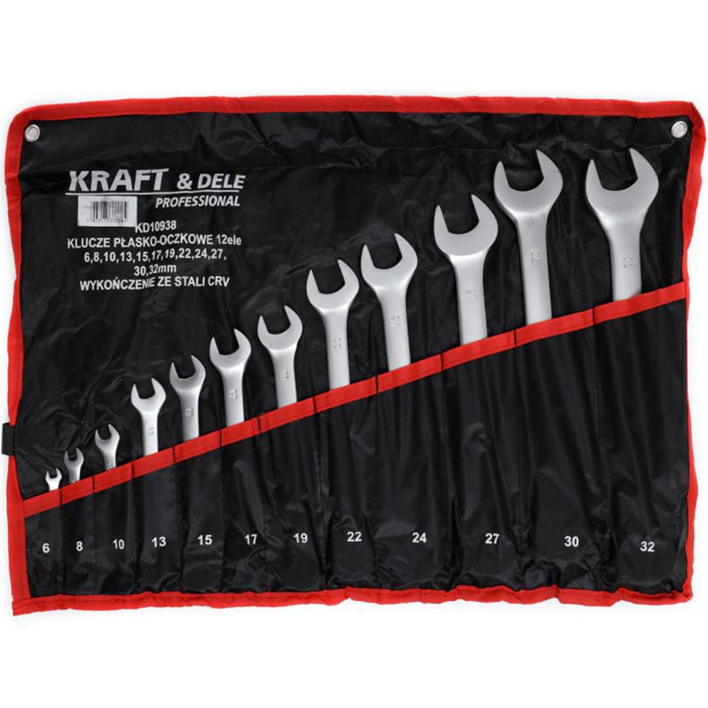 eGospodari.ro % Set de chei combinate, 12 piese, KRAFT Profi K10938, 6-32MM
