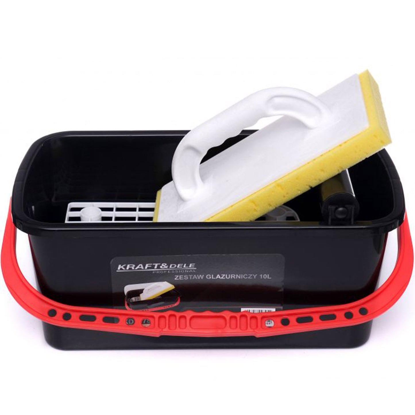 eGospodari.ro % SET SCULE si GALEATA 10L pentru zugravire si finisare placare cu gresie ori faianta, KRAFT Profi K10786