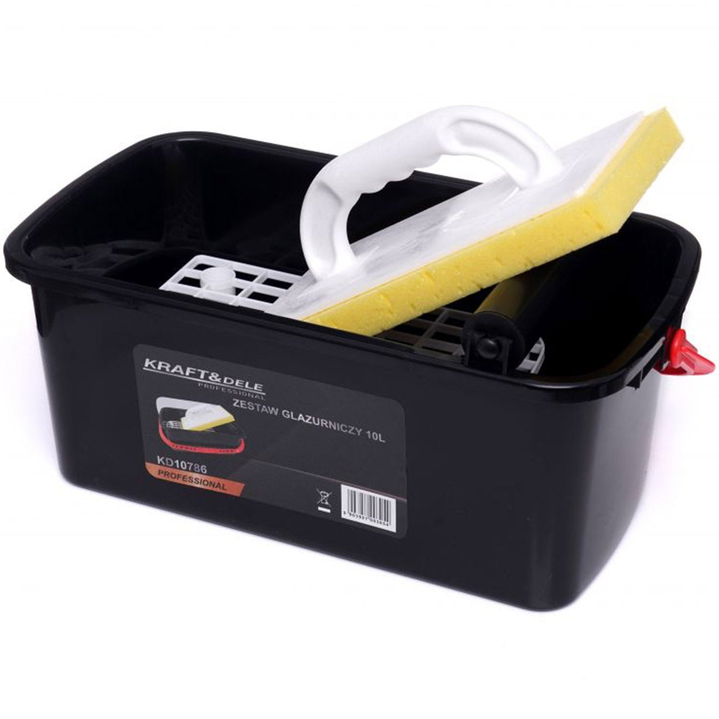 eGospodari.ro % SET SCULE si GALEATA 10L pentru zugravire si finisare placare cu gresie ori faianta, KRAFT Profi K10786