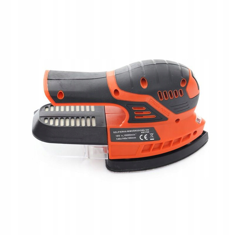 eGospodari.ro % Slefuitor excentric pe acumulator KRAFT Profi K1768, 18V, 10000RPM, NU include acumulator si incarcator