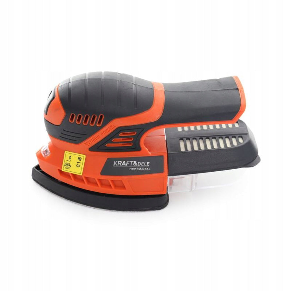 eGospodari.ro % Slefuitor excentric pe acumulator KRAFT Profi K1768, 18V, 10000RPM, NU include acumulator si incarcator