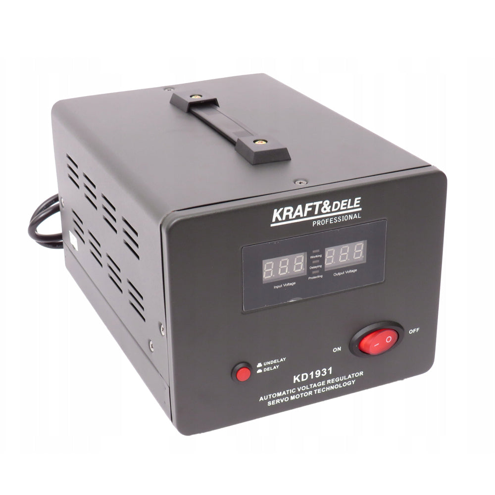 eGospodari.ro % Stabilizator de tensiune KRAFT Profi K1931, 1000VA, 230V