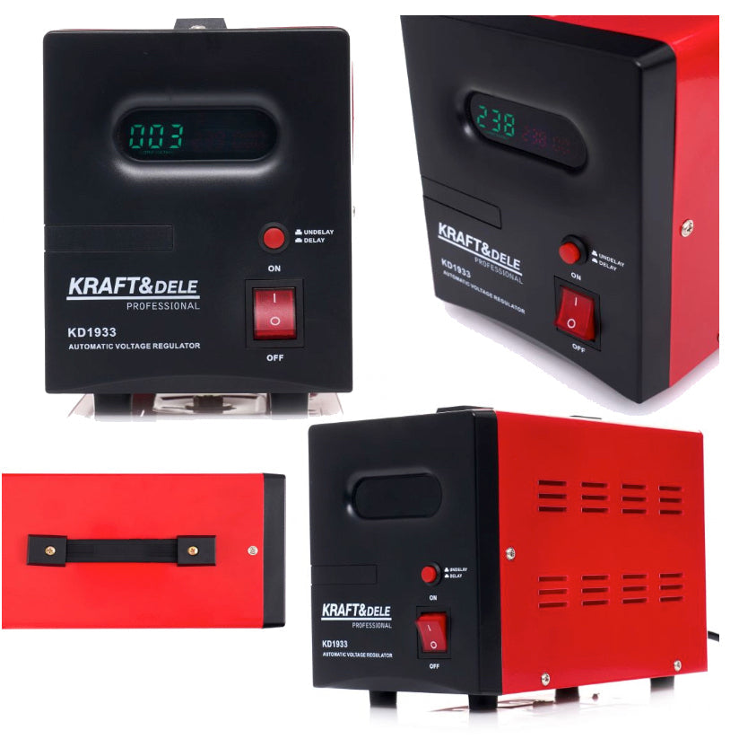 eGospodari.ro % Stabilizator de tensiune KRAFT Profi K1934, 3000VA, 230V