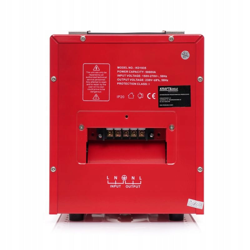 eGospodari.ro % Stabilizator de tensiune KRAFT Profi K1935, 5000VA, 230V