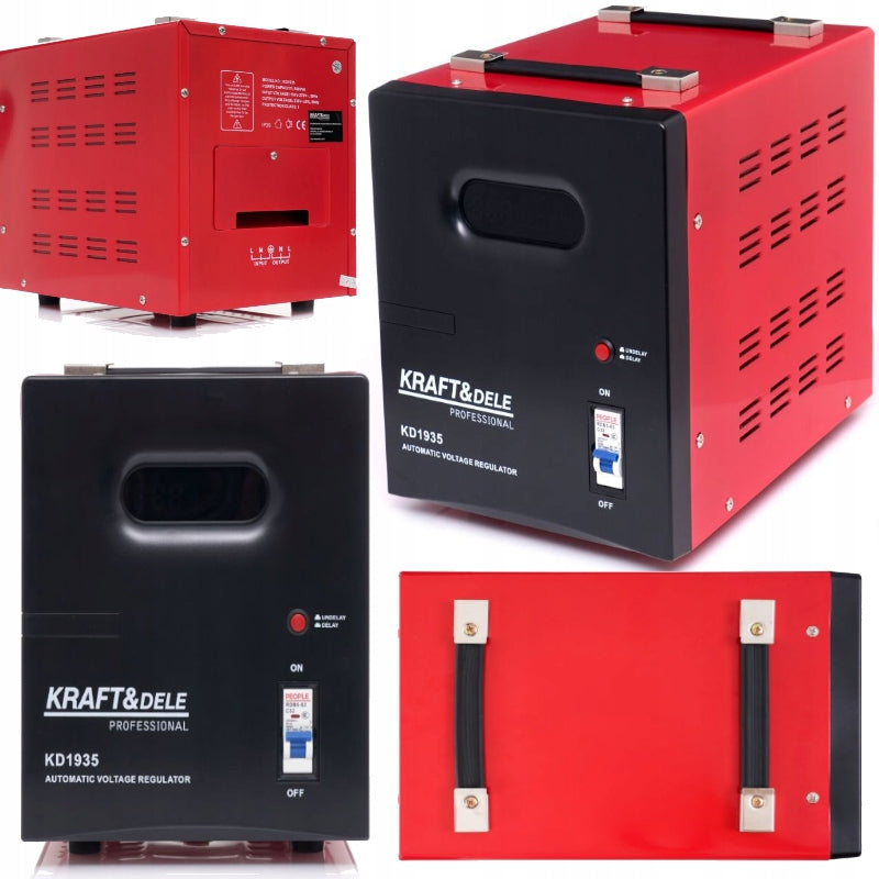 eGospodari.ro % Stabilizator de tensiune KRAFT Profi K1935, 5000VA, 230V