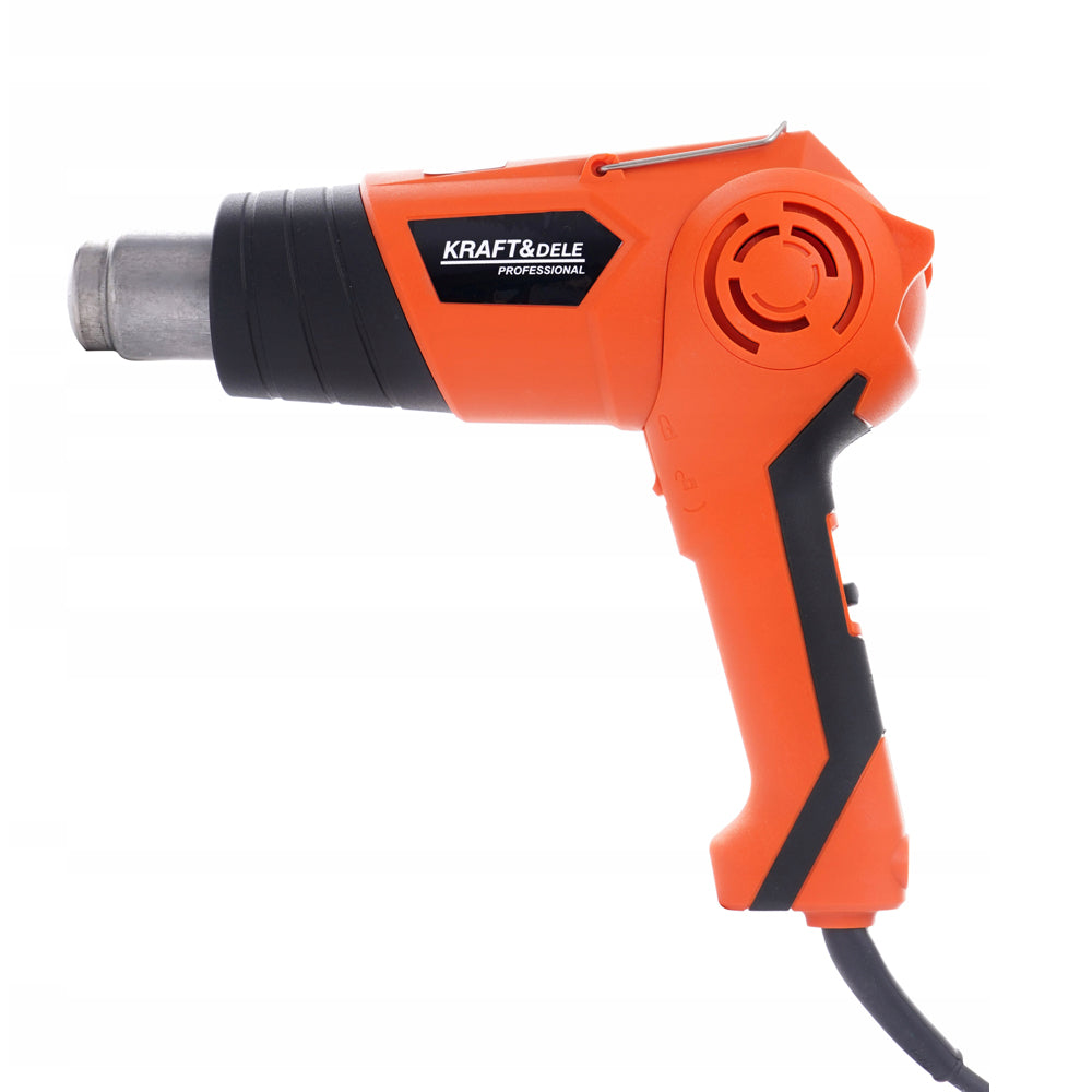eGospodari.ro % Suflanta aer cald de tip feon industrial KRAFT Profi K3029, 2000W, 2 trepte flux aer, max. 630ᵒC
