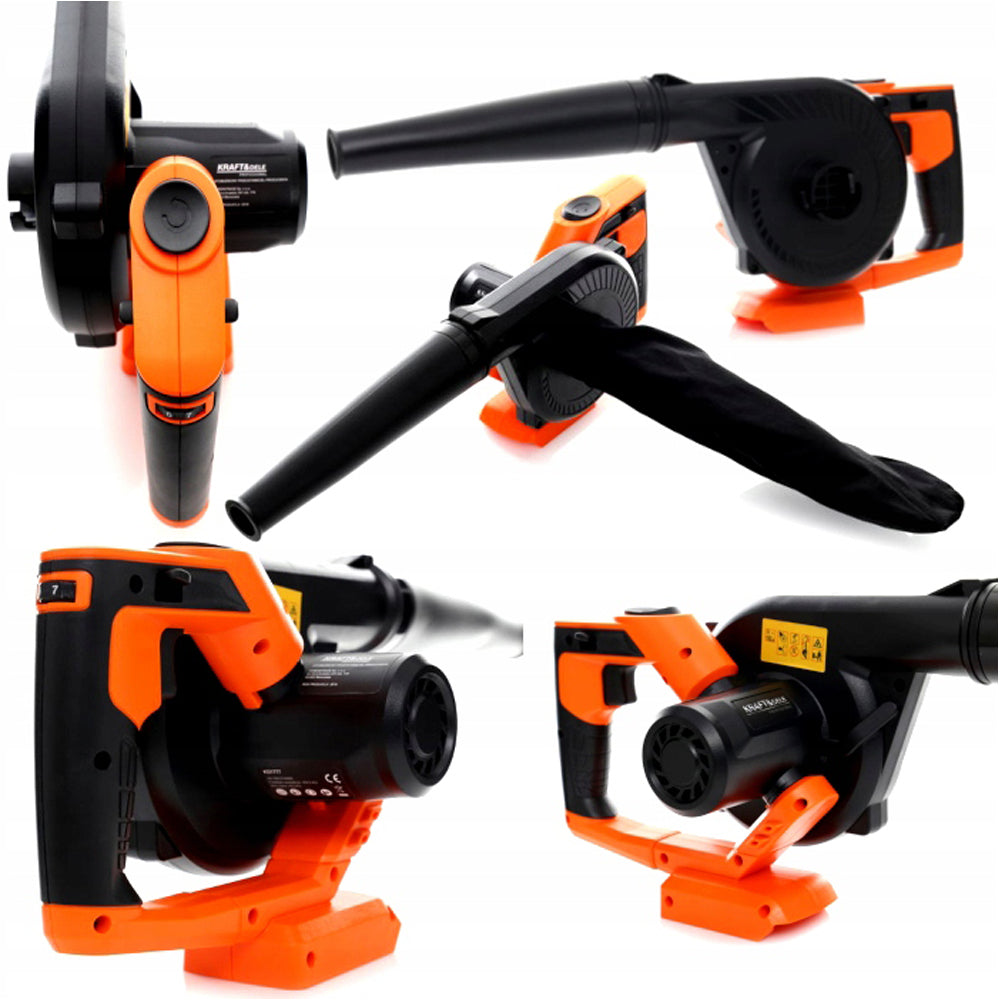 eGospodari.ro % Suflanta frunze PRO-SERIES pe acumulator 18V, KRAFT Profi K1777, 63.5m3/h, NU include acumulator si incarcator