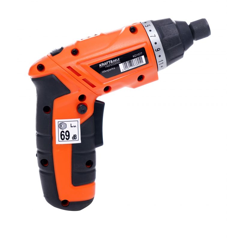 eGospodari.ro % SET Surubelnita electrica pe acumulator KRAFT Profi K1577, include 1 acumulator 3.6 V, 6 tubulare si 30 biti