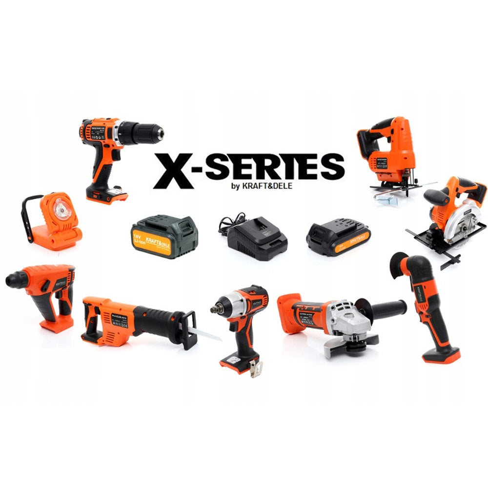 eGospodari.ro % Cheie impact X-Series cu acumulator KRAFT Profi K1750, 18V, 2400rpm, NU include acumulator si incarcator