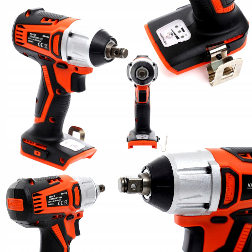 eGospodari.ro % Cheie impact X-Series cu acumulator KRAFT Profi K1750, 18V, 2400rpm, NU include acumulator si incarcator