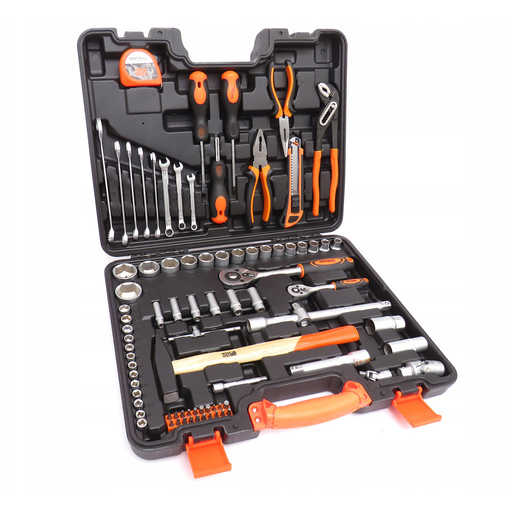 eGospodari.ro % Trusa scule KRAFT Profi K10464, 83 elemente, cutie depozitare inclusa