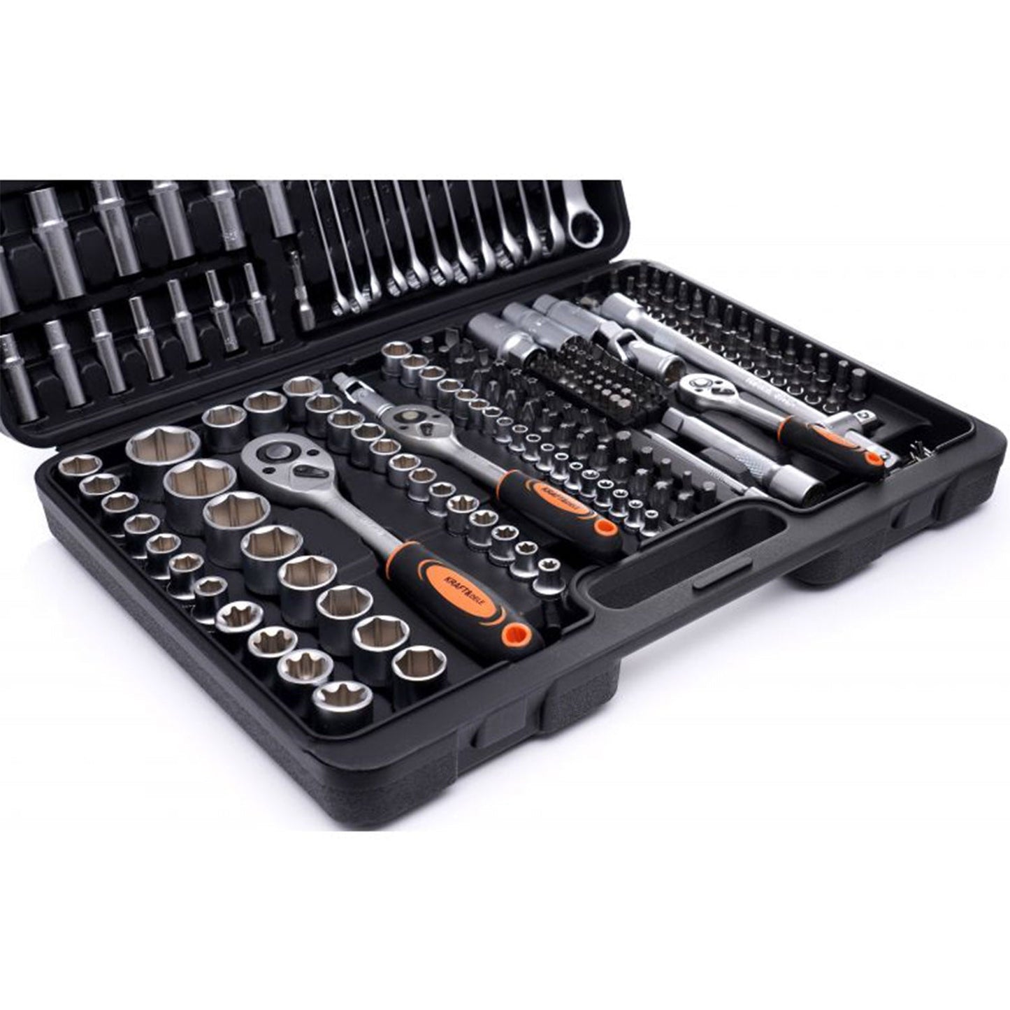 eGospodari.ro % Trusa scule KRAFT Profi K10470 219 elemente, cutie depozitare inclusa