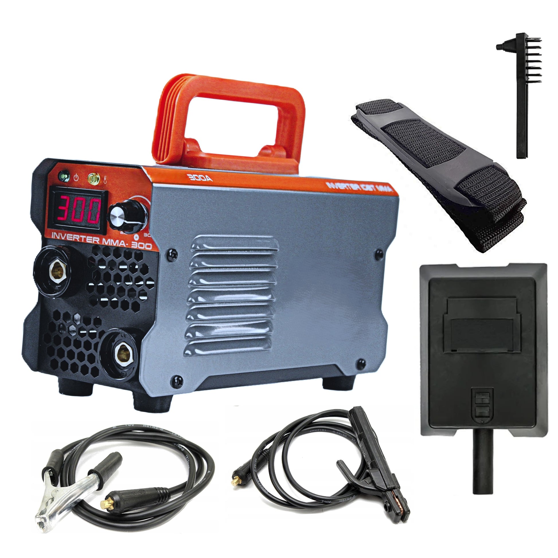 Aparat de sudura cu Electrod, KRAFTMEN, 300A, MMA, Afisaj Electronic (1)