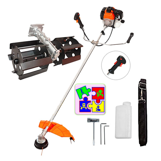 Motocoasa pe benzina ALFA 7* PROFESSIONAL, Accesorii Incluse, 52cc-6CP, + PRASITOARE