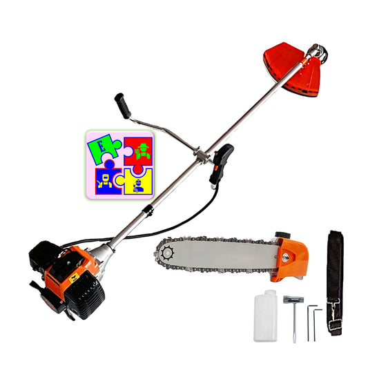 Motocoasa pe benzina URAL 7* PROFESSIONAL, 52cc, 6CP, Accesorii Incluse, CAP DRUJBA