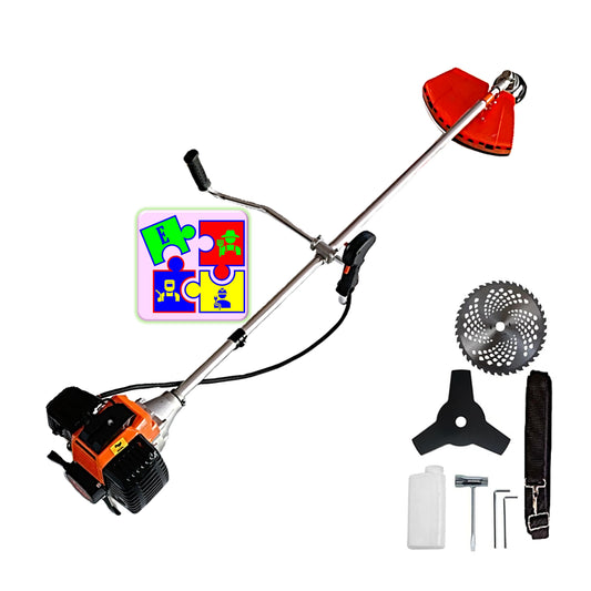 Motocoasa pe benzina URAL 7* PROFESSIONAL, 52cc, 6CP, Accesorii Incluse, Disc Stea și VIDIA
