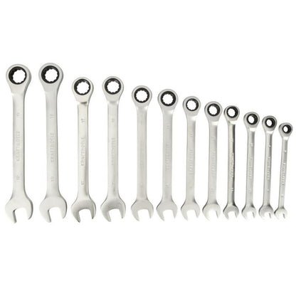 eGOSPODARi.ro - Set chei combinate cu clicket, include 12 elemente, 8-19MM, KRAFT Profi K11301