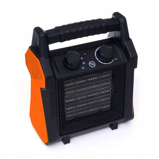 eGOSPODARi.ro Aeroterma electrica 3500W, trei trepte de putere, KRAFT Profi K11741, Poza2