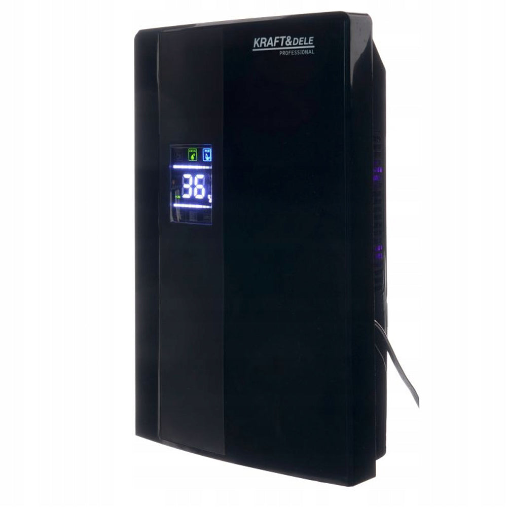 eGOSPODARi.ro Aparat Dezumidificare Aer, Ecran LED, alimentare 220V, 120W, rezervor colectare 2000ml, KRAFT Profi K10585, Poza3