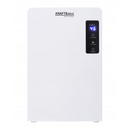eGOSPODARi.ro Aparat Dezumidificare Aer, Ecran LED, alimentare 220V, 90W, rezervor colectare 2200ml, KRAFT Profi K10587, Poza4