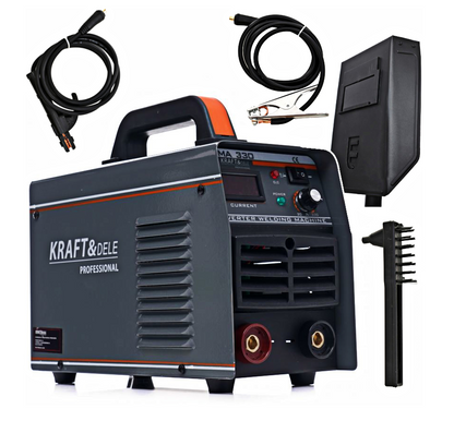 eGOSPODARi.ro Aparat Sudura MMA-330A cu Electrod, Negru, Accesorii Incluse, KRAFT Profi K1828, Poza16