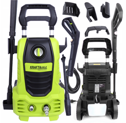 eGOSPODARi.ro Aparat de spalat cu presiune, 2100W, 5L/min, Accesorii incluse, KRAFT Profi K422, Poza2