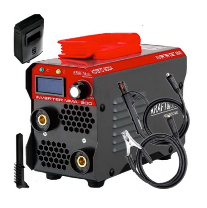eGOSPODARi.ro Aparat de sudura, MMA-300A, Tehnologie IGBT, PWM si AntiStick, KRAFT Profi K1871, Poza10