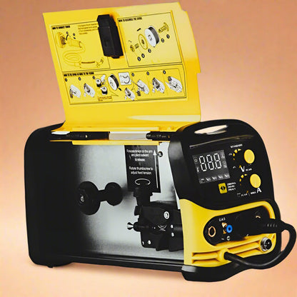 eGOSPODARi.ro-Aparat sudura cu SARMA si Electrod, KRAFTMEN-250A, MIG-MAG/MMA si posibilitate LIFT-TIG-1-2