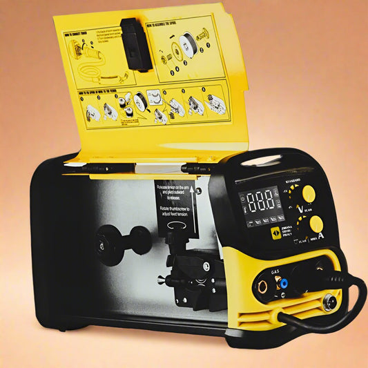 eGOSPODARi.ro-Aparat sudura cu SARMA si Electrod, KRAFTMEN-250A, MIG-MAG/MMA si posibilitate LIFT-TIG-1-2